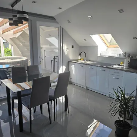 公寓 White House Miskolc,penthouse 米什科尔茨
